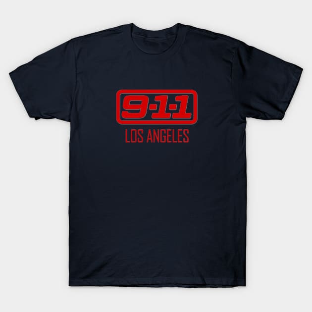 9-1-1 LA logo T-Shirt by Sara93_